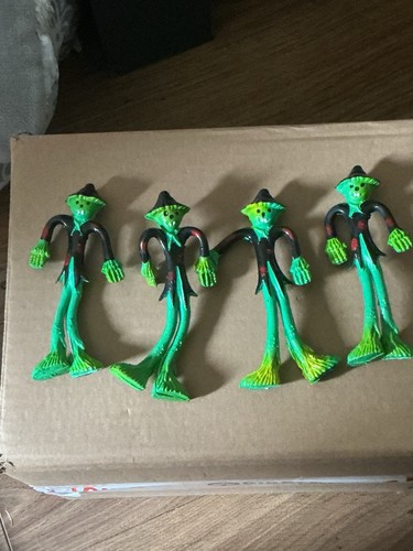 Vintage rubber bendy figures - rubber,