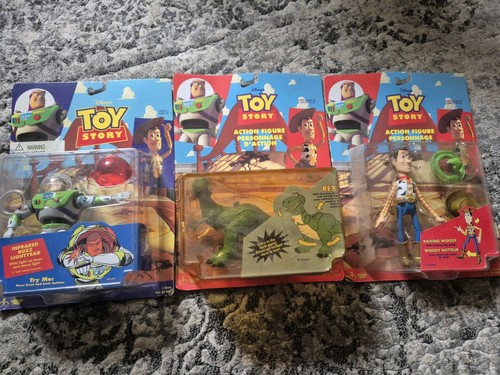 Vintage 1995 toy story - toy, figures