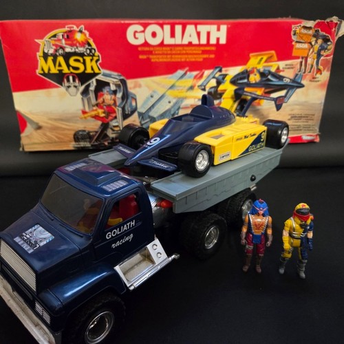 Vintage mask vehicle goliath - mask,