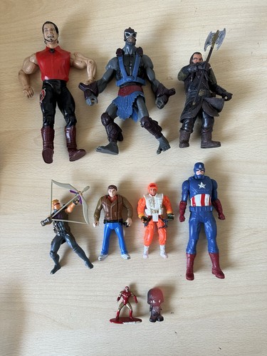 Vintage action figure bundle - action, x
