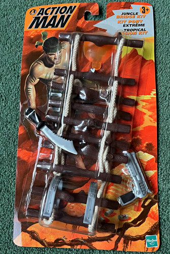 Vintage action man - action, jungle