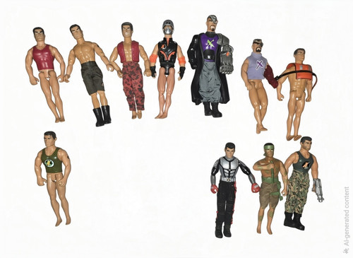 Vintage modern action man - vintage/modern,